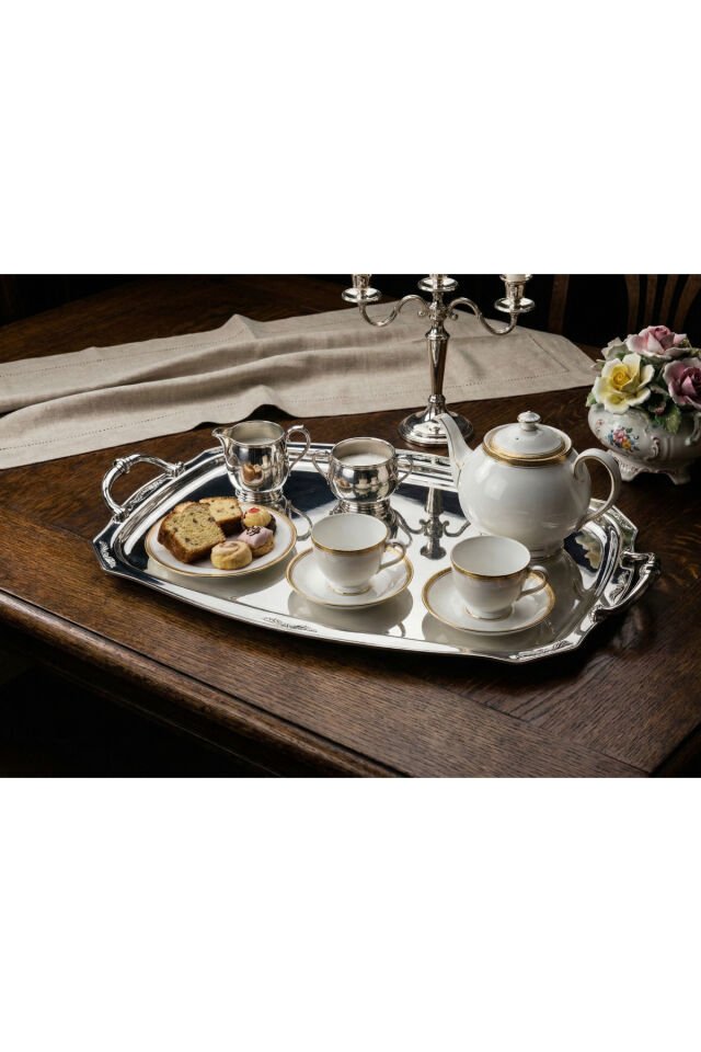 Gelincik Tepsi Çay Tepsisi