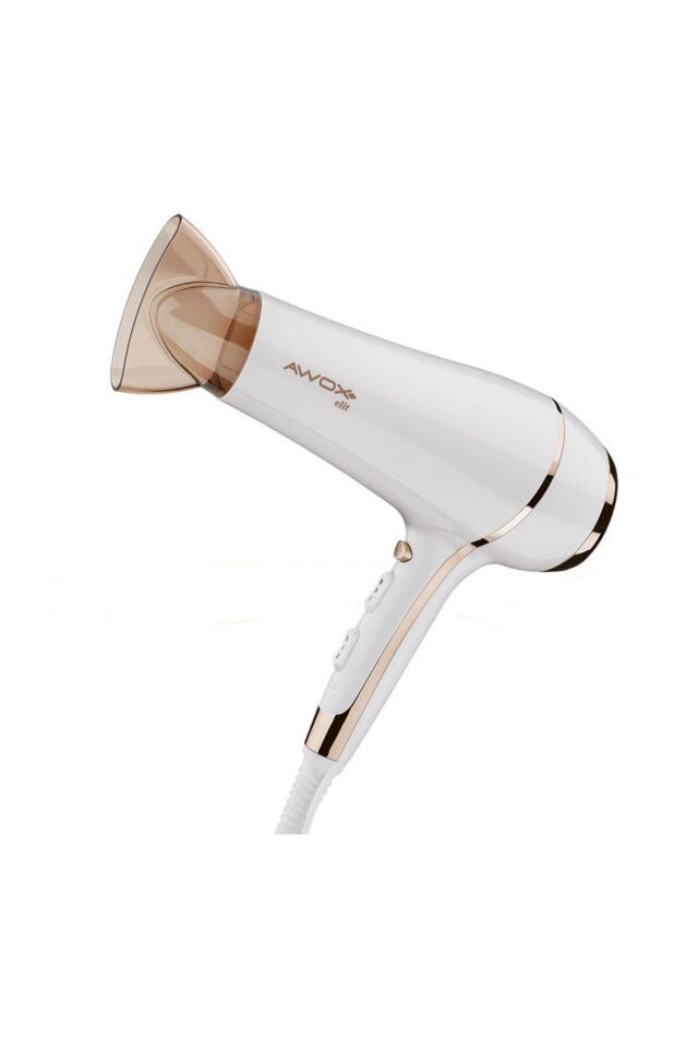 Elit Saç Kurutma Makinesi Beyaz - Profesyonel Kuaför Dc Motor