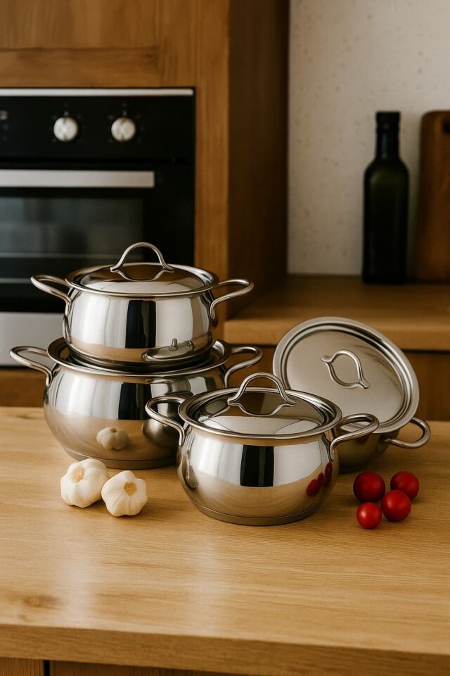 Lara Inox 8 Parça Set