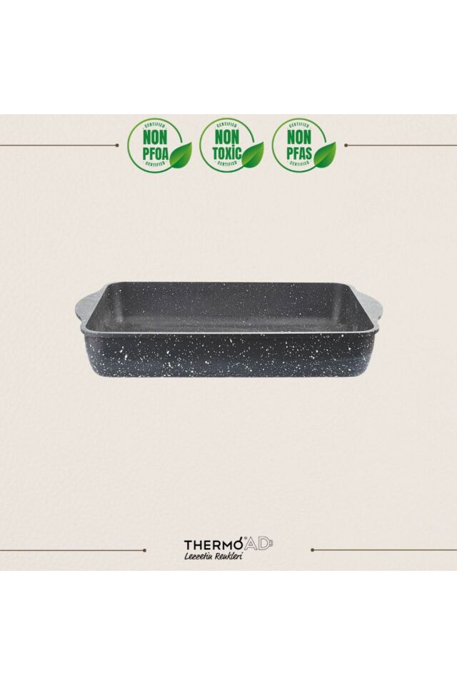 | Kare Tepsi | 35 Cm | Gri