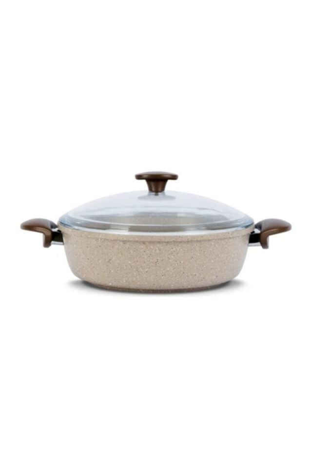ThermoAD Granit Karnıyarık Tenceresi Vizon 32 cm