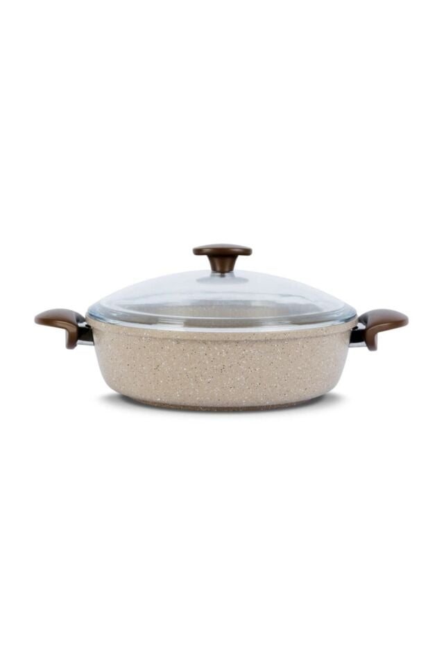 ThermoAD Granit Basık Tencere 22 Cm