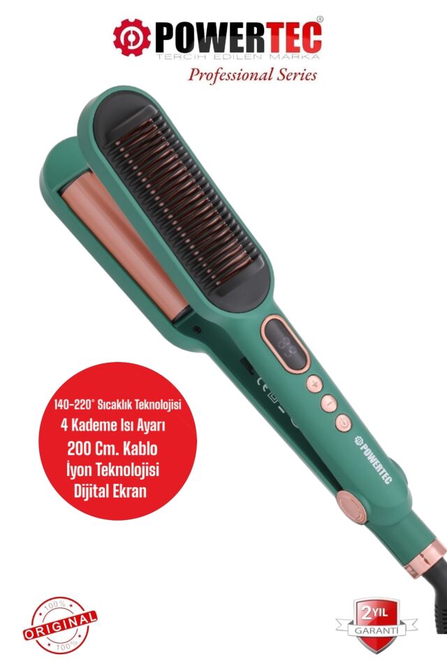 TR-2820 Fırçalı-Dalgalı Ionic Saç Düzleştirici