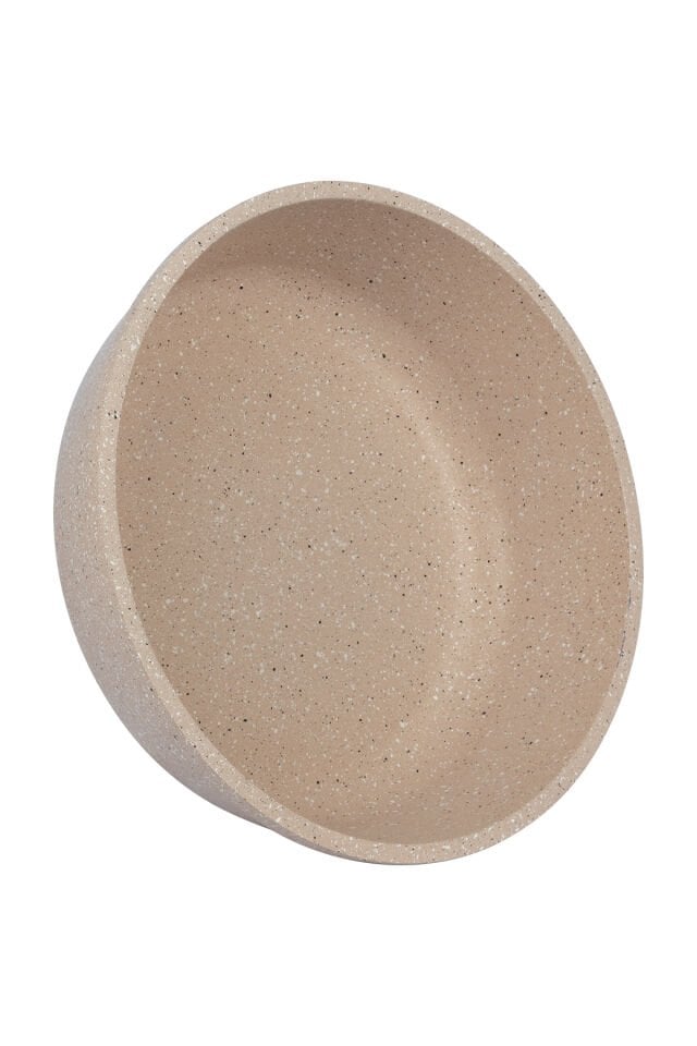 ThermoAD | Yuvarlak Tepsi Set | 3 Parça | Vizon | 28 Cm-30 Cm-32 Cm